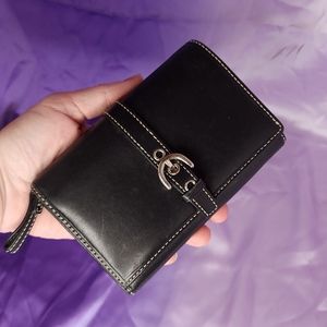 Vintage EUC COACH LEATHER WALLET